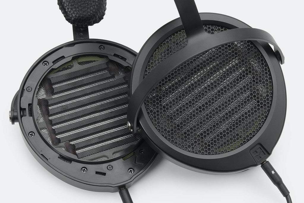 Black Planar Magnetic Over-Ear Open-Back Headphones R488884