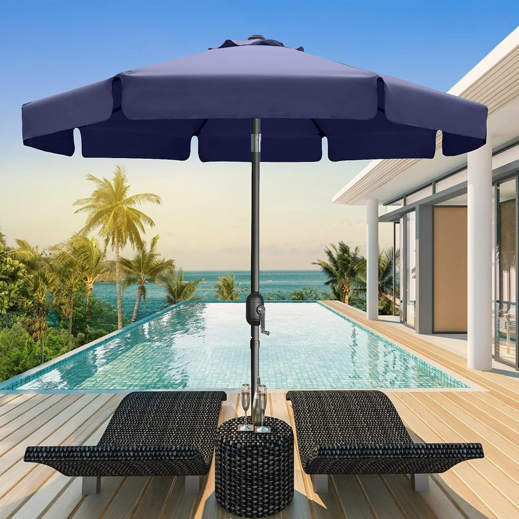 7.5ft Light Gray Patio Umbrella P250