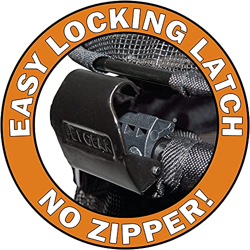 No-Zip Pet Stroller with Gel-Filled Tires F990545