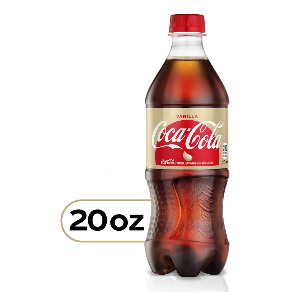 20 oz Soda Bottles (Pack of 16, Total of 320 FL OZ) E3812