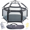 Portable Folding Playpen with Sun Shade Cover W402