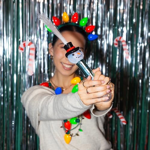 Christmas Fiber Optic Wands Light Up LED Holiday Toy 3 Pack D587763