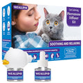 Cat Calming Diffuser Kit with 1 Diffuser + 2 Refill 48ml Vial J945691