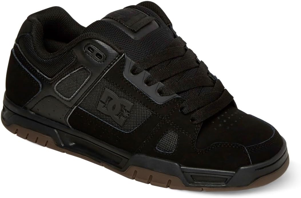 Black/Gum Low Top Skate Shoe L5493