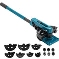 3/8 to 1 Manual Pipe Tube Bender with 7 Dies V7516