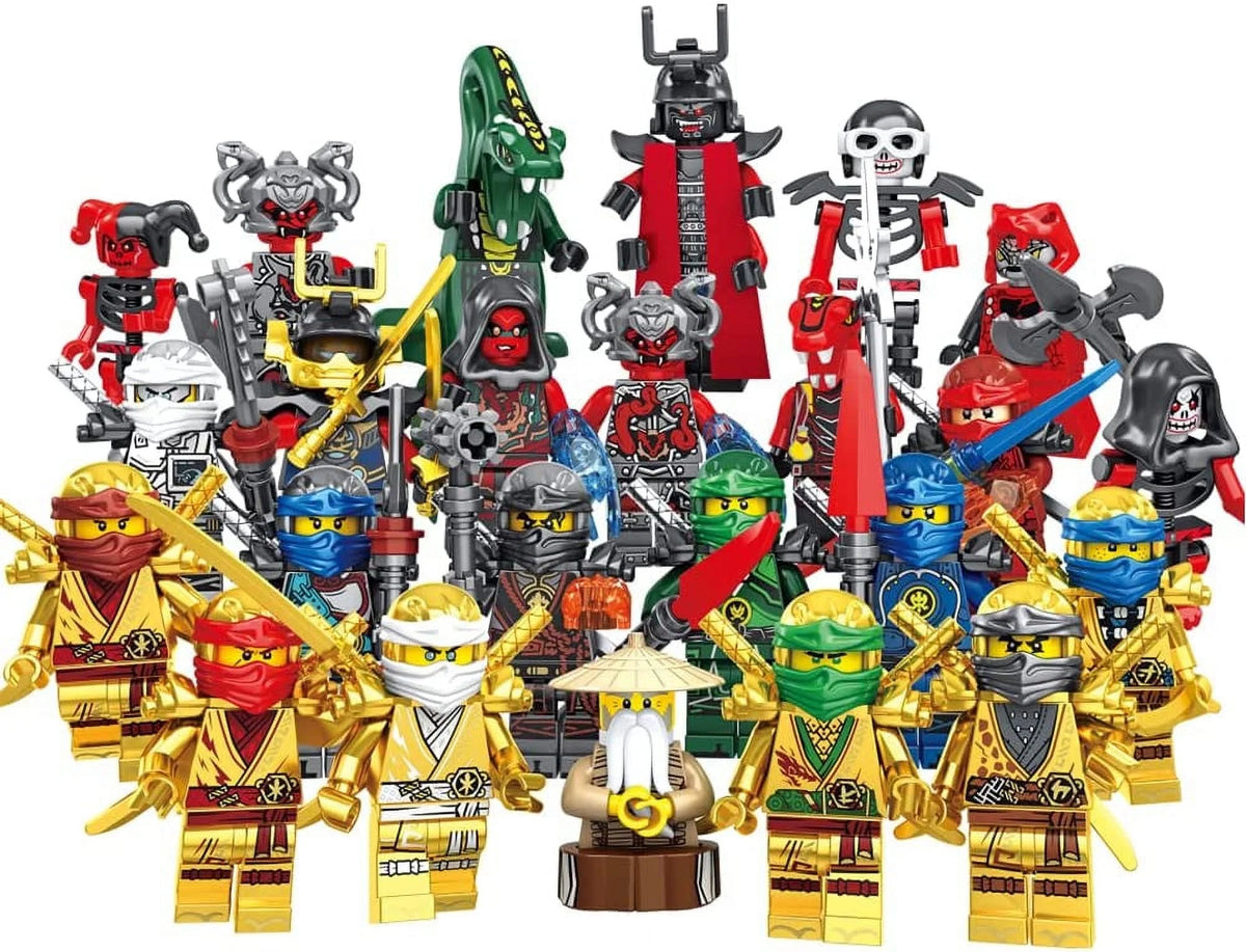 24 Minifigures Set Building Blocks Toys U99994