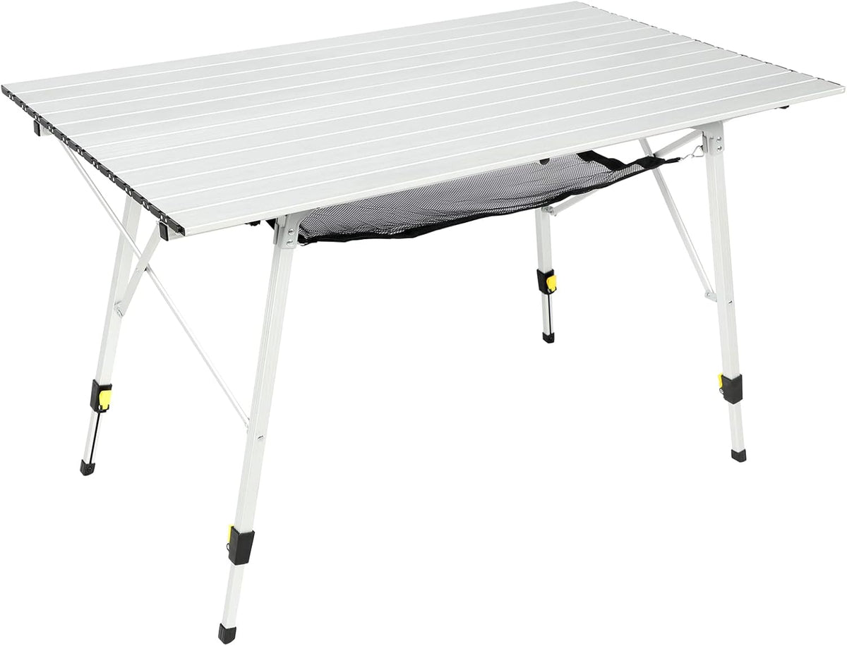 Foldable Portable Aluminum Camping Table with Carrying Bag G11660