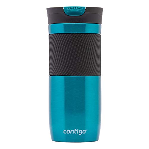 Black Stainless Steel Travel Mug, 590 ml X442324