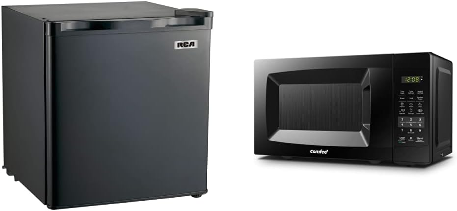 Black 1.6 Cubic Foot Fridge V80935