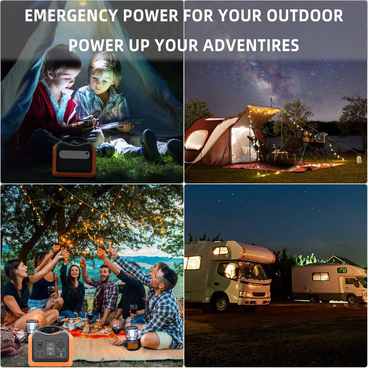 Portable Power Station 595Wh Lithium Battery 600W AC Outlet P90873