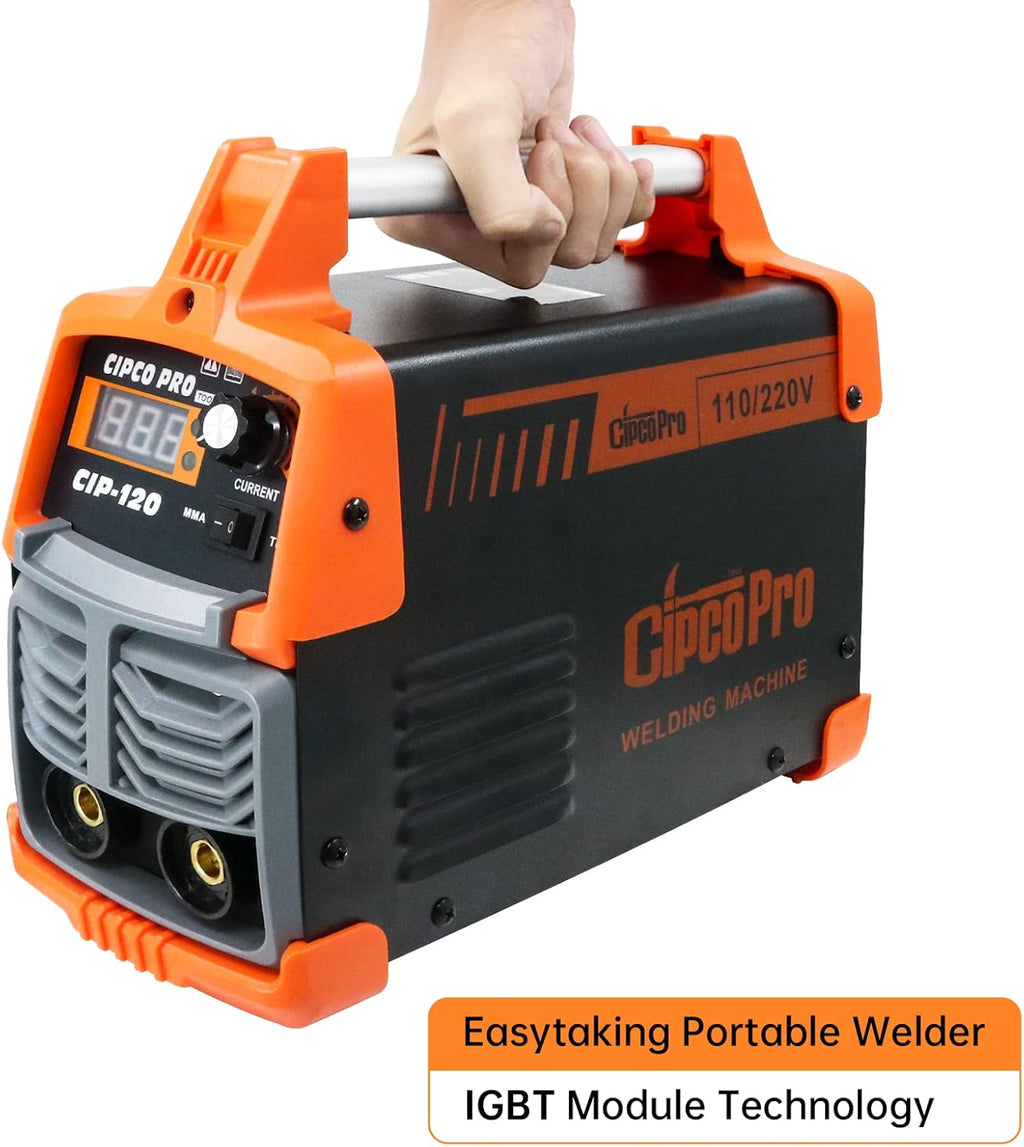 110/220V Dual Voltage IGBT Stick Welder with Lift TIG K86571