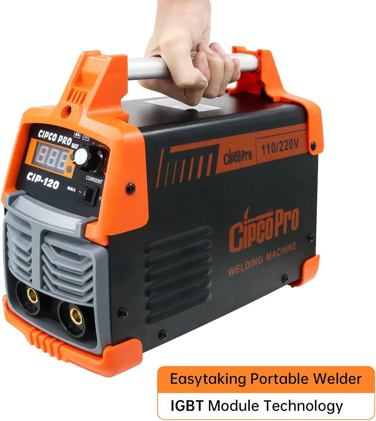 110/220V Dual Voltage IGBT Stick Welder with Lift TIG K86571
