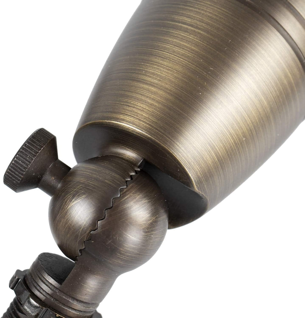 Solid Brass 6 Packs 12V Low Voltage Waterproof Landscape Spotlight M242563