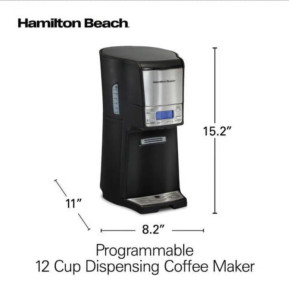 12-Cup Stainless Steel Coffeemaker H108