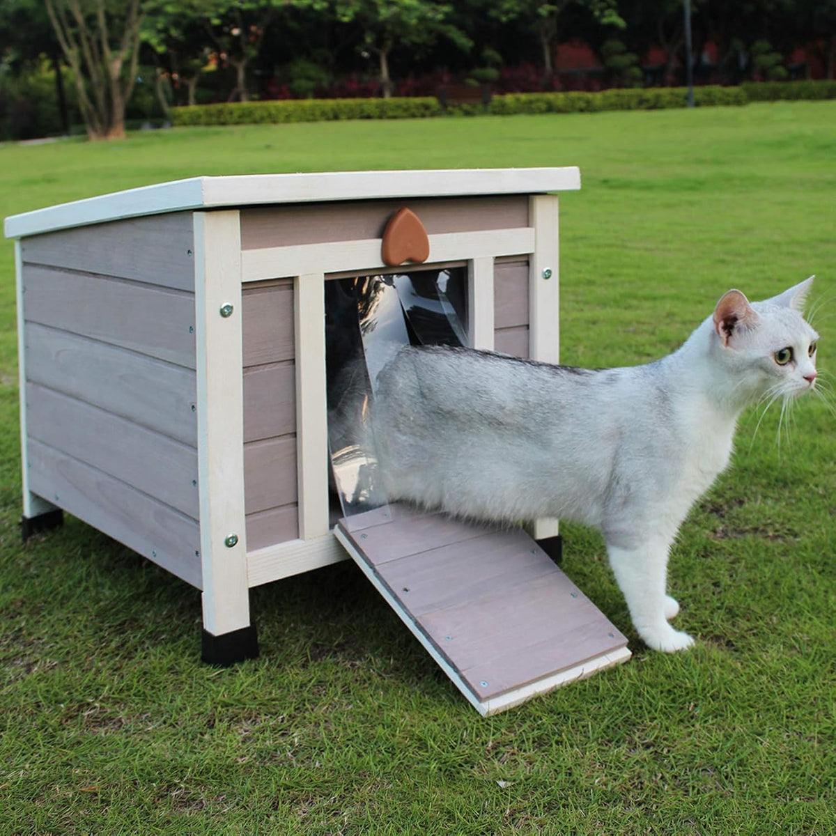 Cat Shelter Rabbit Hutch Bunny Cage H2067