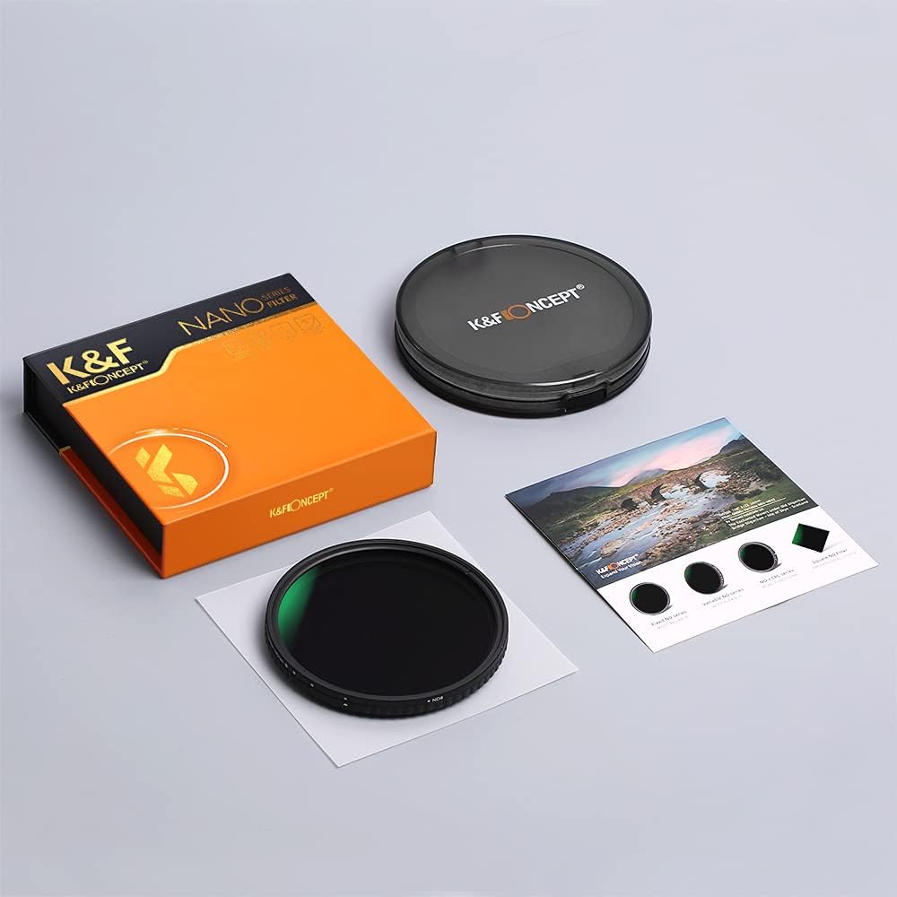82mm Variable ND Filter ND8-ND128 Camera Lens A580253
