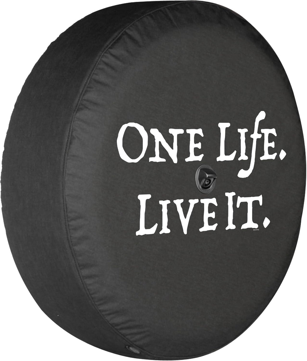 Soft Tire Cover for Jeep Wrangler JL with Back-up Camera Pack of 2 O523672