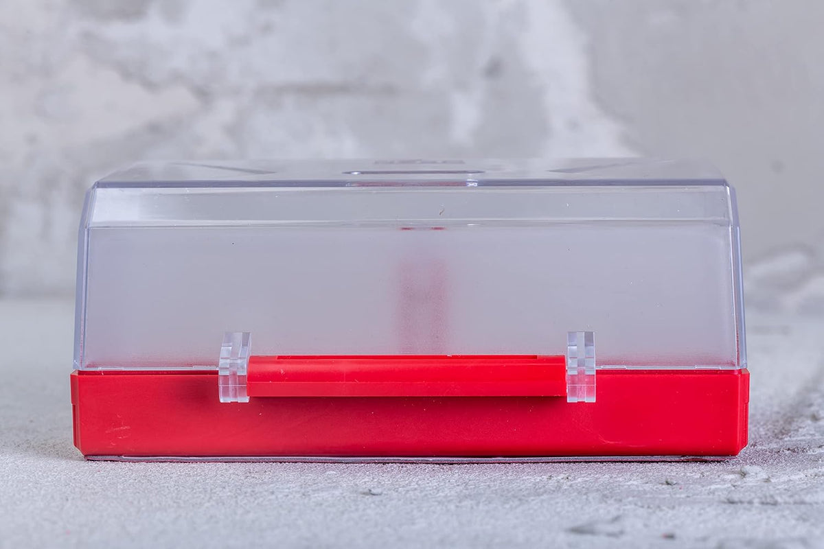XL Rectangular Lockout Box Type Transparent Push Start Button Cover Lockable Push Button Switch Cap Pack of 2 A22595
