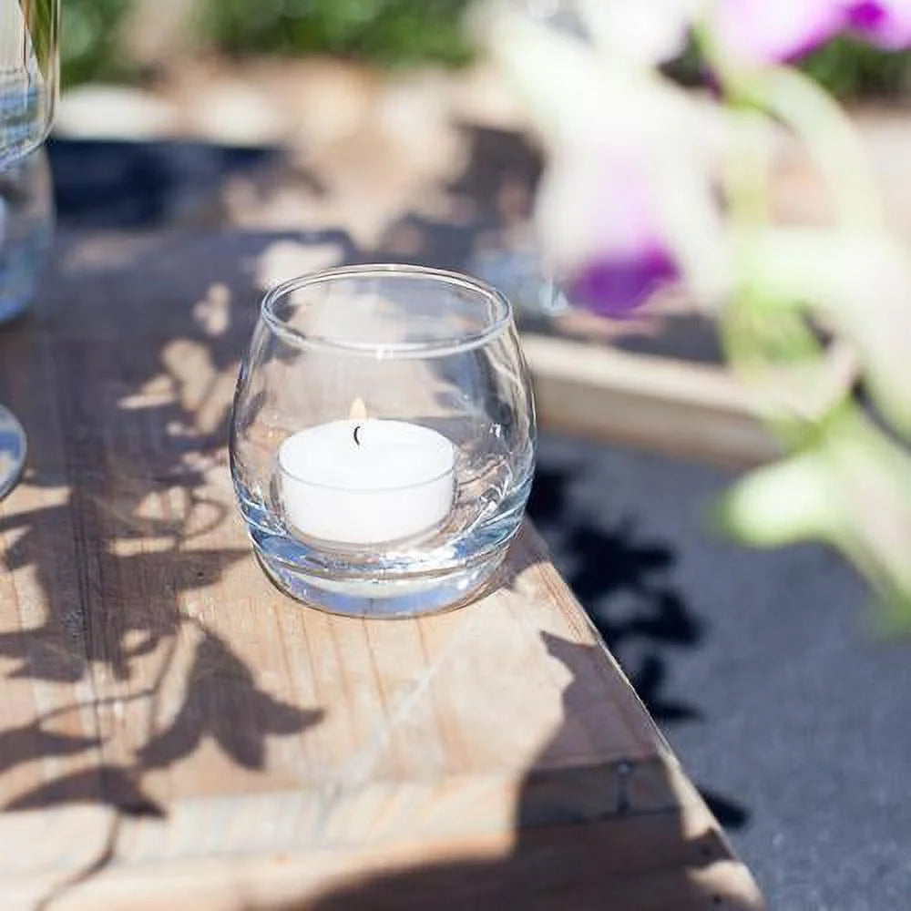 Set of 12 Votive Candle Holder Hurricane W641