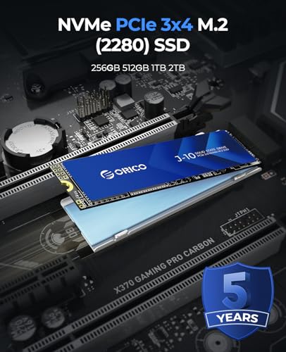 1TB M.2 NVMe PCIe Gen3x4 2280 Internal Solid State Drive O594