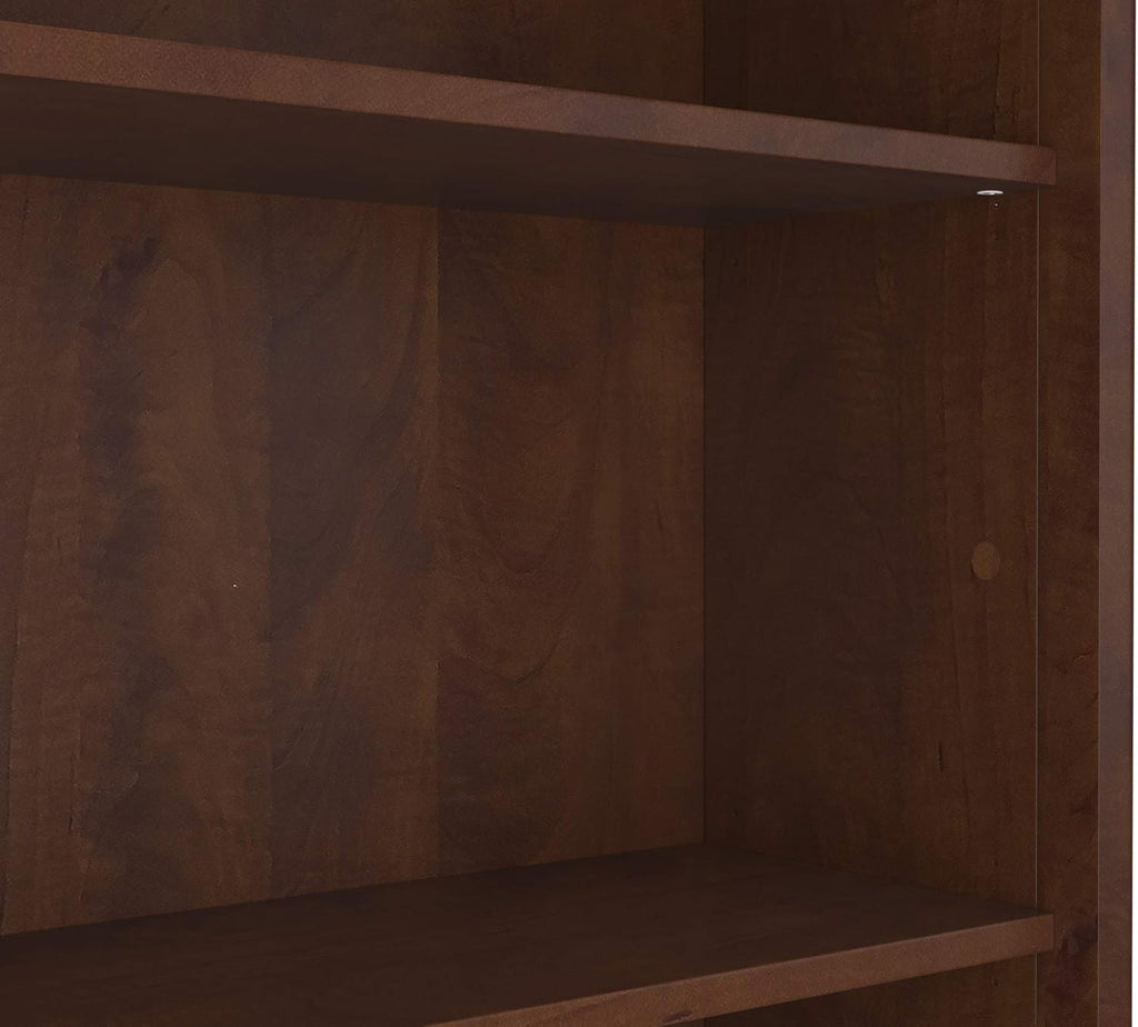 5 Shelf Tanned Cherry Bookcase G3877