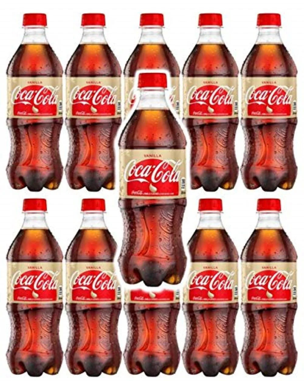 20 oz Soda Bottles (Pack of 16, Total of 320 FL OZ) E3812