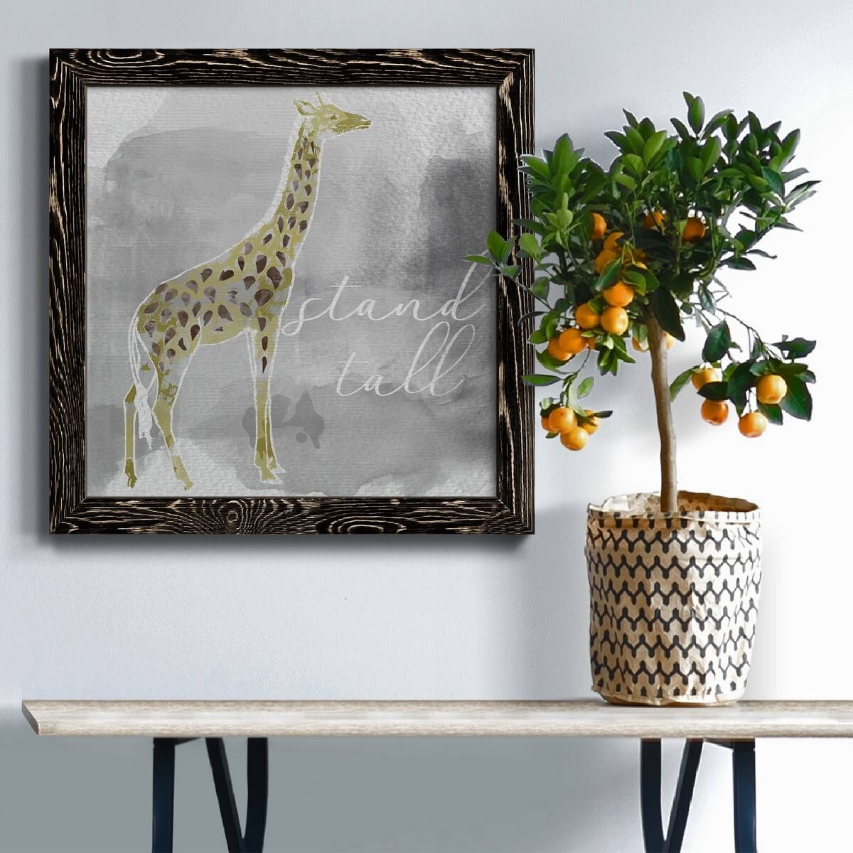 Framed Canvas Ready to Hang 31.5x31.5 White W65397