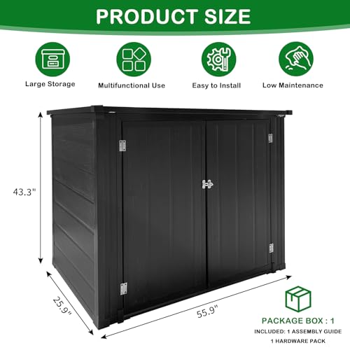 White Resin Outdoor Storage Shed (59 Cu.ft) Z442