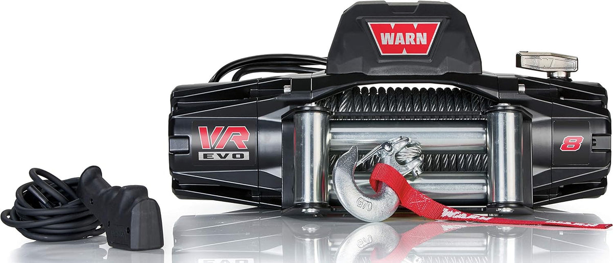 12V DC Electric Winch with Steel Cable Wire Rope, 5 Ton Pulling Capacity O228133