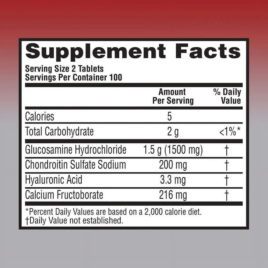 Joint Health Supplement - 200 Tablets R518