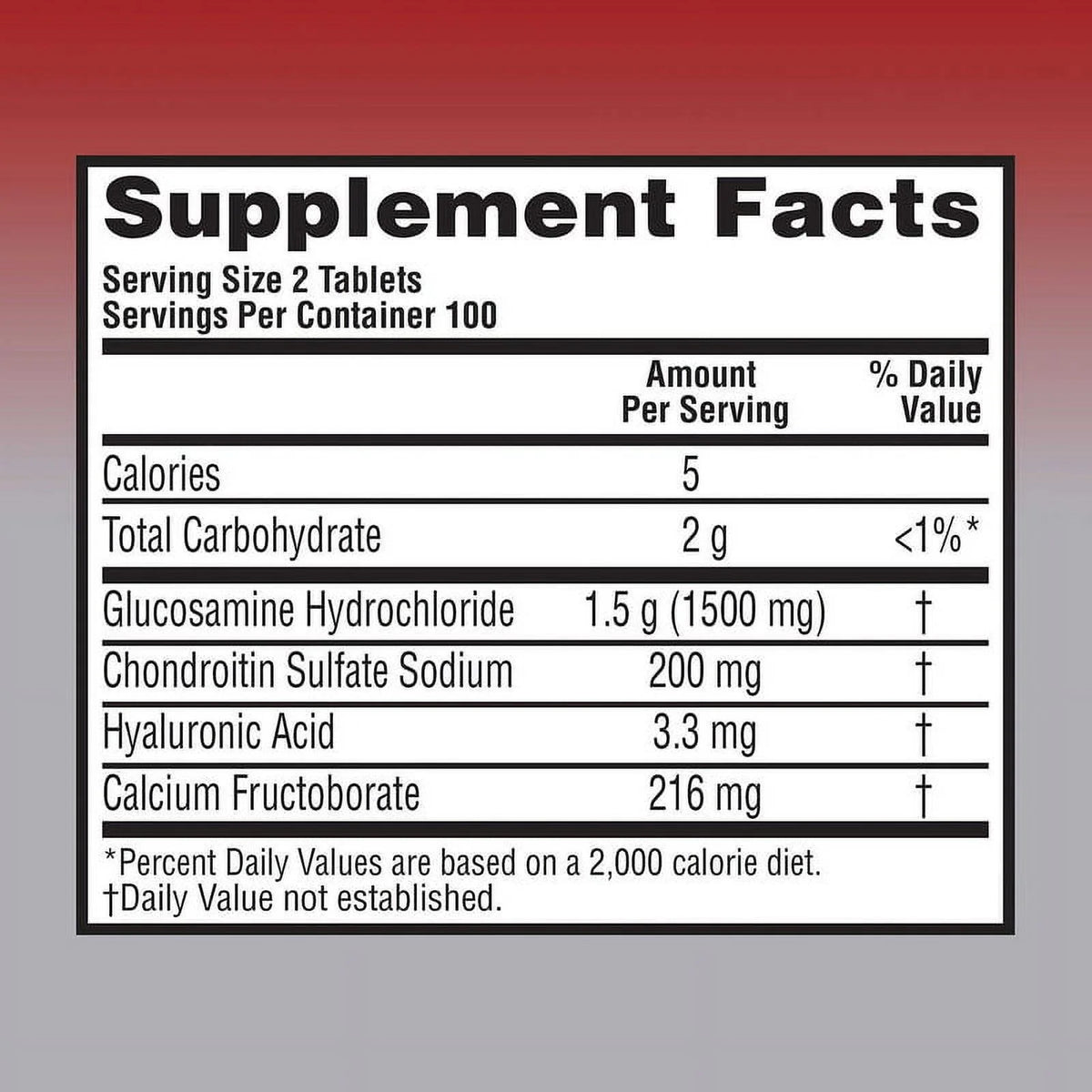 Joint Health Supplement - 200 Tablets R518