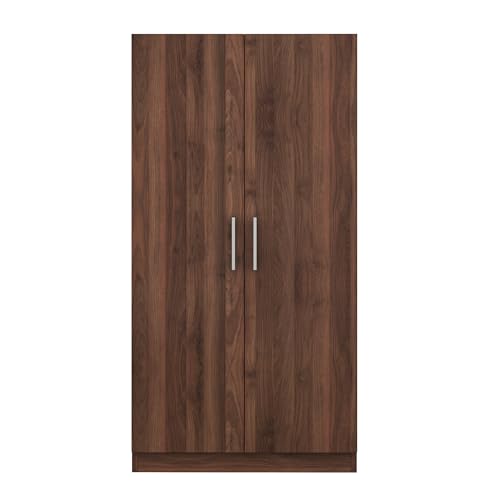 4 Door Wooden Wardrobe Closet with 2 Drawers R51847