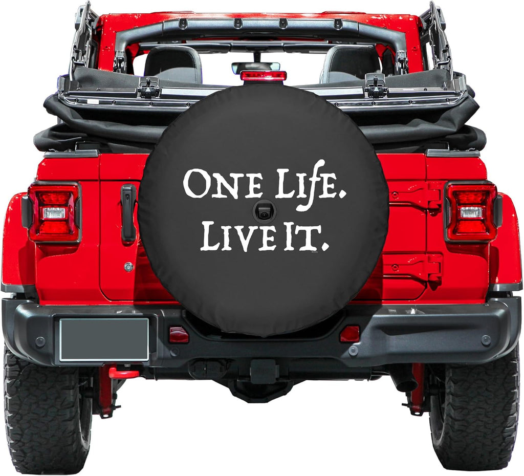 Soft Tire Cover for Jeep Wrangler JL with Back-up Camera Pack of 2 O523672