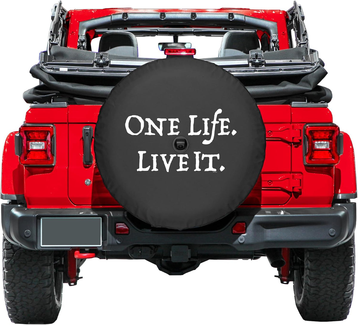 Soft Tire Cover for Jeep Wrangler JL with Back-up Camera Pack of 2 O523672