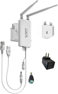 2.4GHz WiFi Bridge Ethernet Wireless Repeater Pack of 2 J82664