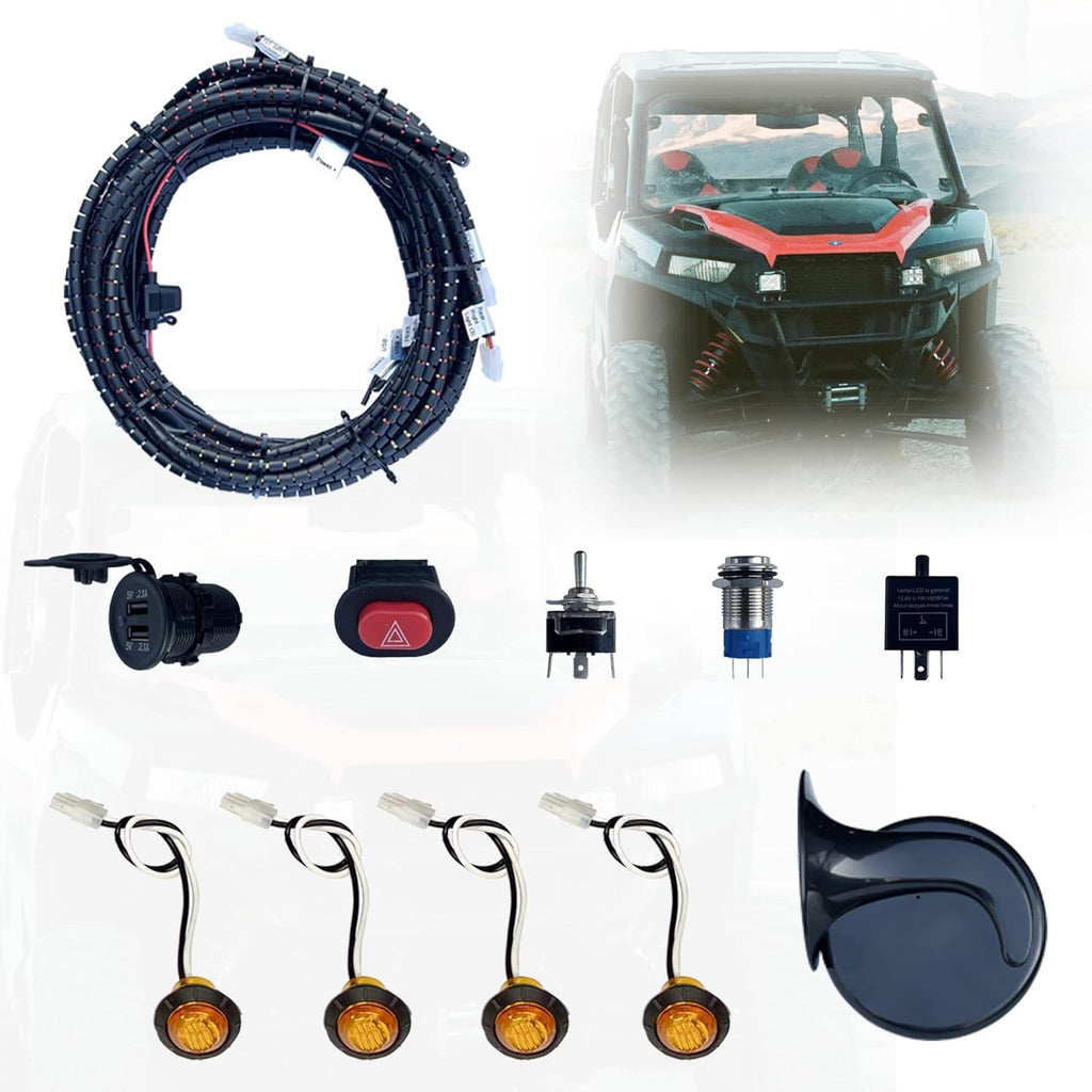 ATV/UTV Turn Signal Kit with Horn B300