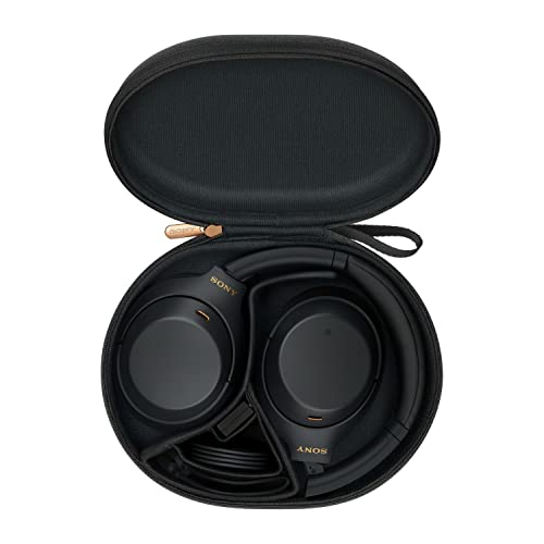 Black Noise Cancelling Wireless Bluetooth Over the Ear Headphones M104