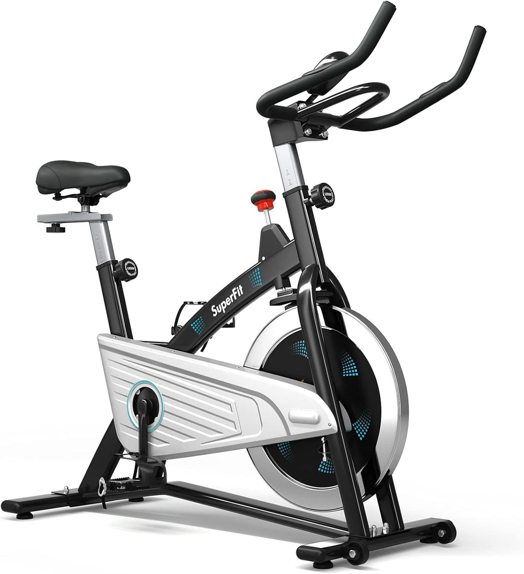 Magnetic Belt Drive Indoor Exercise Cycling Bike with LCD Monitor U5081