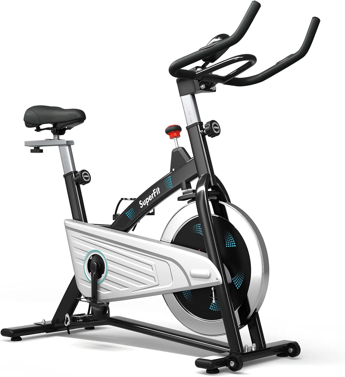 Magnetic Belt Drive Indoor Exercise Cycling Bike with LCD Monitor U5081