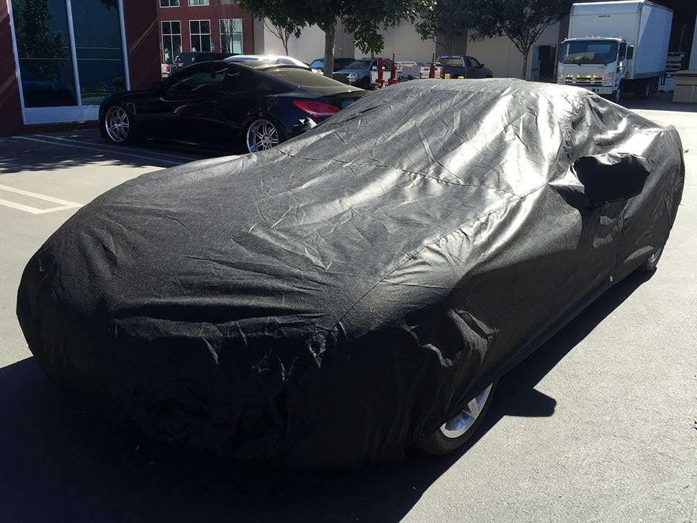 Custom Fit Car Cover Black K377
