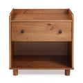 1 Drawer Solid Wood Nightstand L292