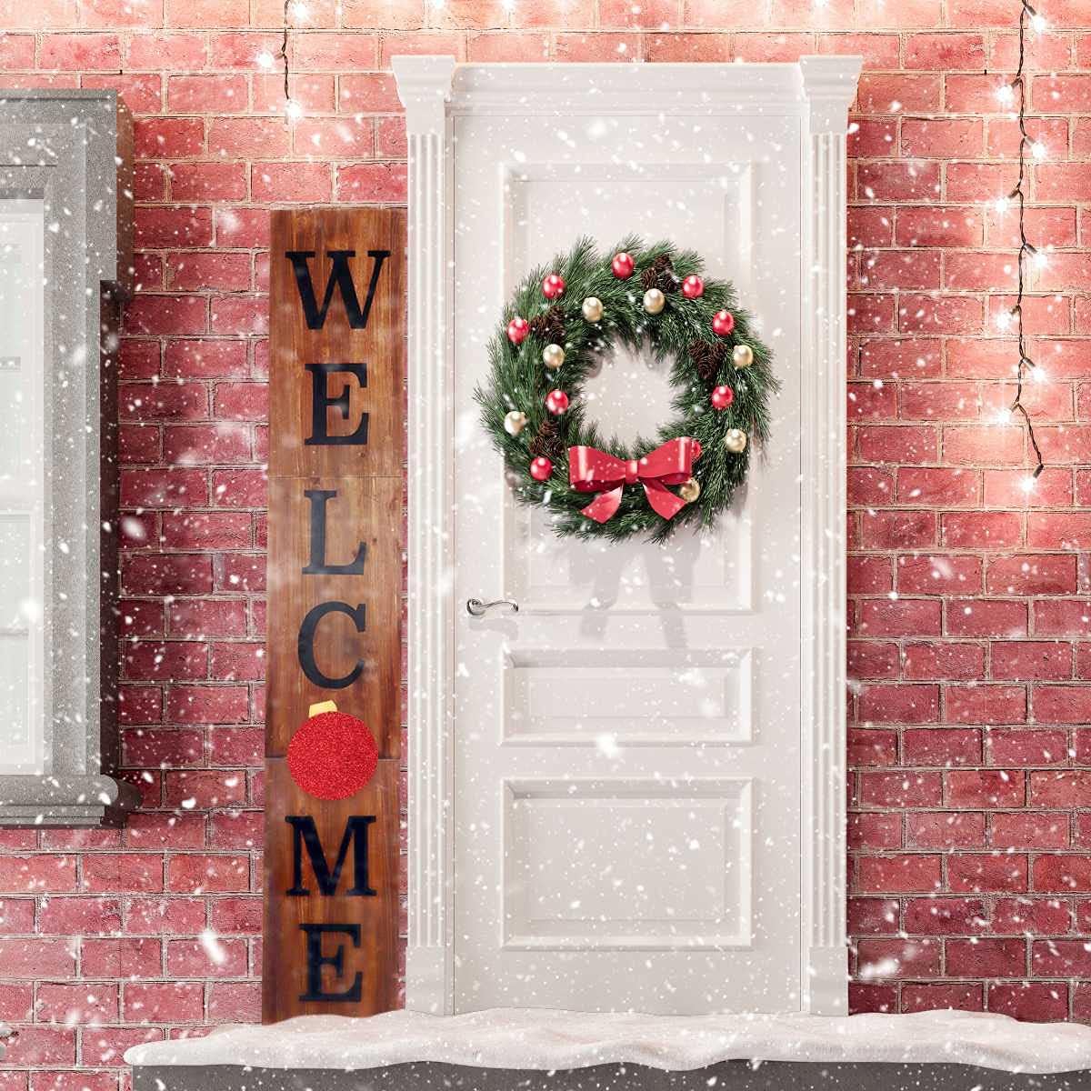 Wooden Welcome Sign U757