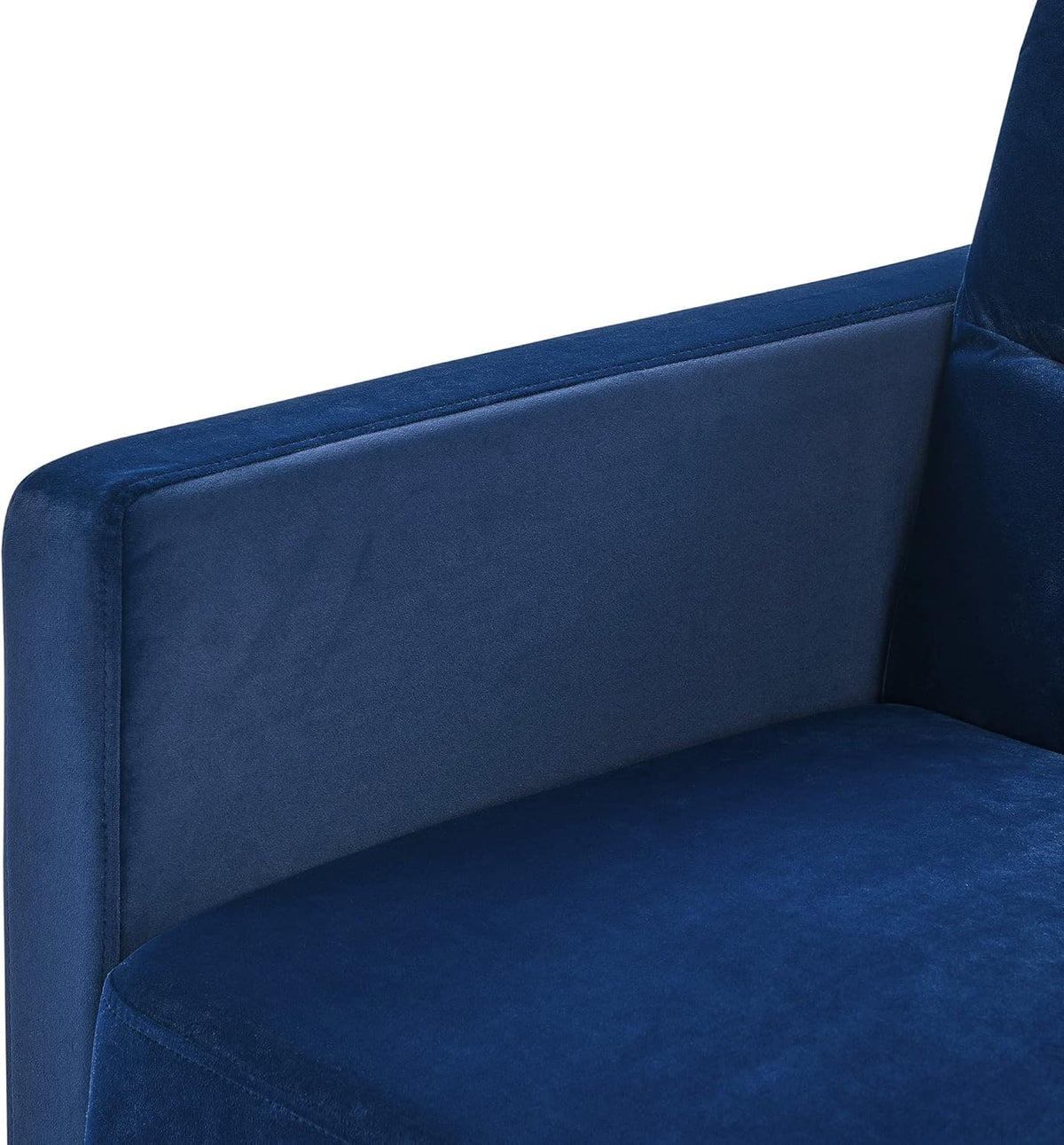 Blue Velvet 2 Seater Convertible Sofa Bed X600139