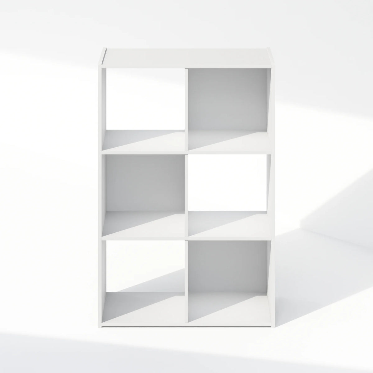 White 6-Cube Storage Cabinet J93265