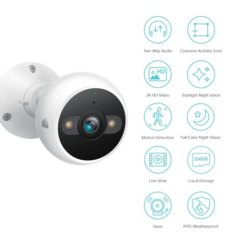 2K QHD Wired Outdoor Security Camera Q7490