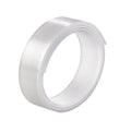 Clear Reclosable Fastener, 1 in x 50 yd, 2 Rolls per Case Y63904