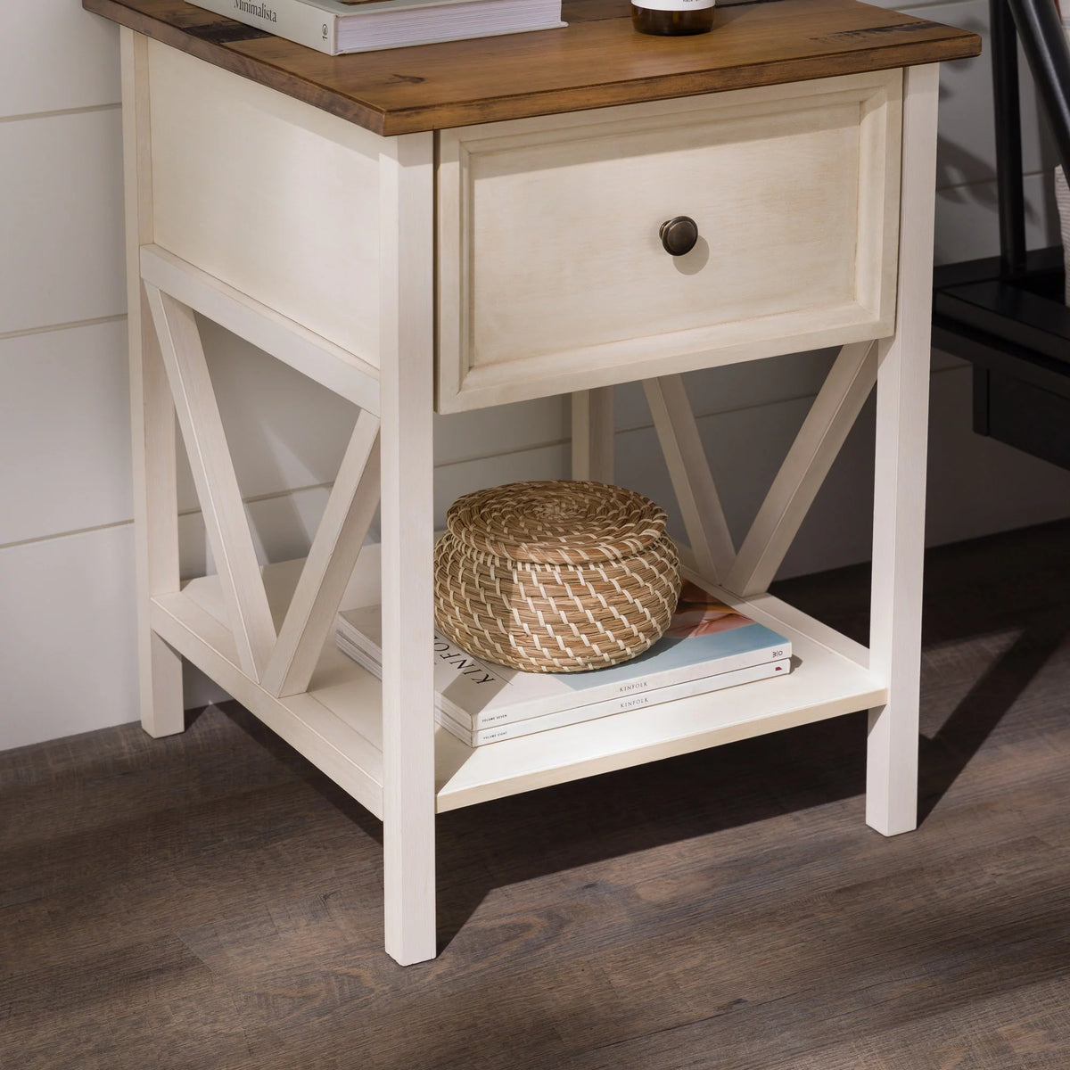 19" 1-Drawer Side Table O6596