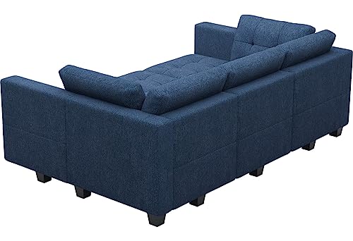 Dark Grey Modular Sectional Sofa with Storage L156331