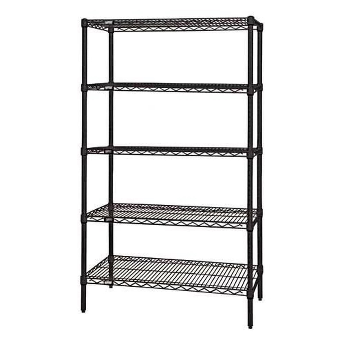 Black 18 x 48 in. Wire Shelf C582858