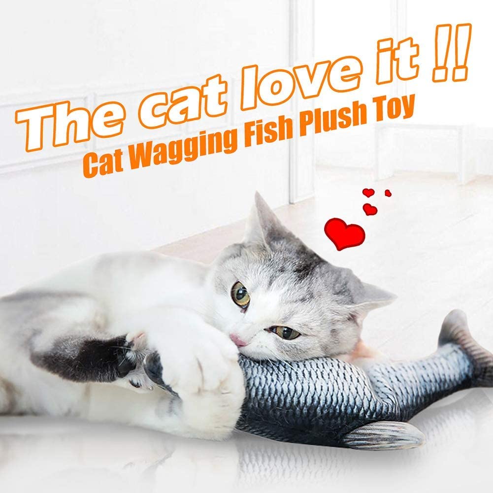 Electric Flopping Fish Cat Toy E5658